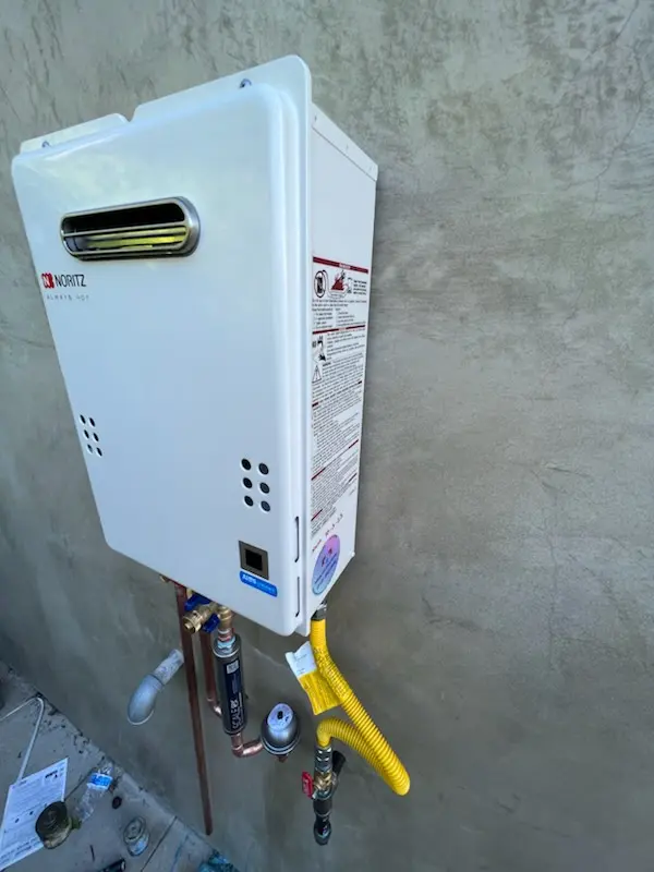 Tankless water heater installation for East Highland Park homes